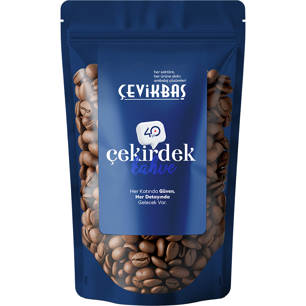 Doypack Pencereli Kahve Ambalaj