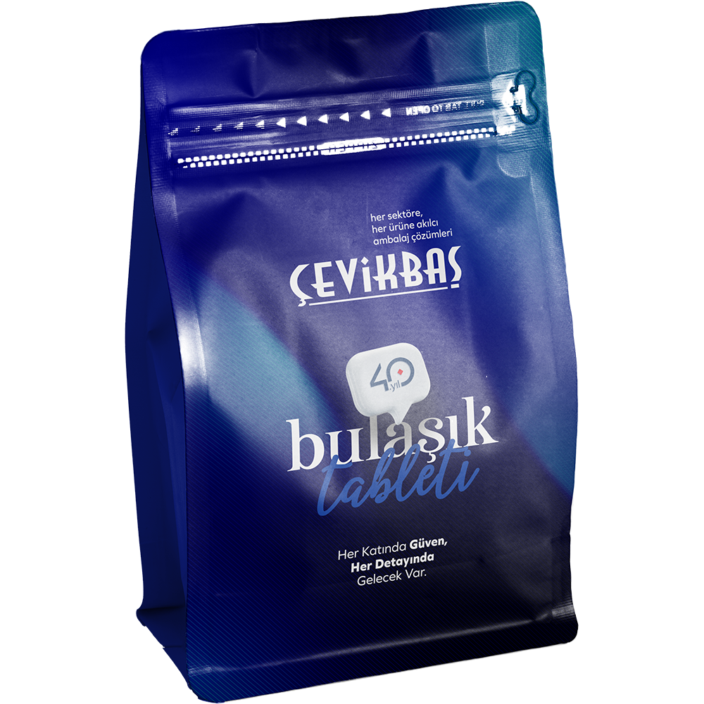 Flat Bottom Kilitli Bulaşık Tableti Ambalajı