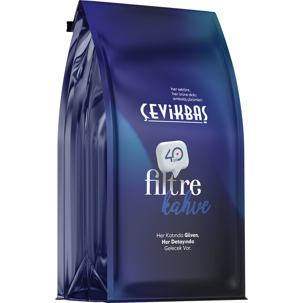 Quadro Flat Bottom Filtre Kahve Ambalajı