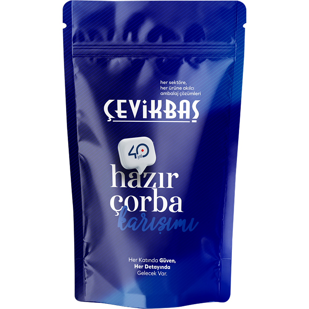 Kilitli Hazır Çorba Karışımı Ambalajları - Çevikbaş