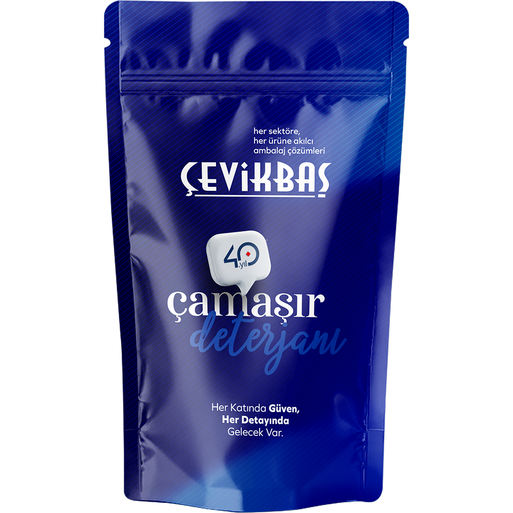 Kilitli Çamaşır Deterjanı Doypack Ambalajı